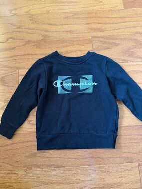 Champion Kids Black Sweatshirt
